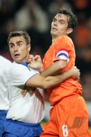 Fussball International: Holland - Italien