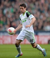 Fussball, 1. Bundesliga Saison 2012/2013: SV Werder Bremen - VfL Wolfsburg