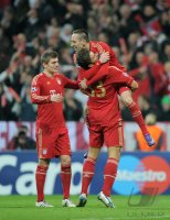 Fussball CHL Saison 2011/2012: JUBEL FC Bayern Muenchen