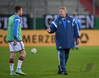 Fussball U 21 Laenderspiel: DFB Trainer Horst Hrubesch (Deutschland)