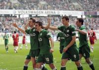 Fussball 1. Bundesliga: VfL Wolfsburg - FC Bayern Muenchen