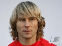 Fussball Foto-Shooting Pavel Nedved