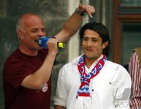 Fussball 1. Bundesliga: Meisterfeier FCB Marienplatz; Lehmann-Lizarazu