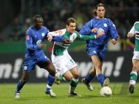 Fussball, 1. Bundesliga: Bremen - Wolfsburg