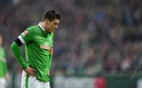 Fussball, 1. Bundesliga  Saison 2014/2015: Werder Bremen - Hertha BSC Berlin