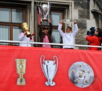 Fussball Champions Party 2013: FC Bayern Muenchen gewinnt das Triple