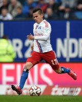 Fussball, 1. Bundesliga  Saison 2014/2015: Hamburger SV - FC Augsburg