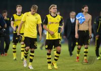 FUSSBALL  CHL  Saison 2013/2014: Enttaeuschung Borussia Dortmund