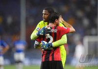 FUSSBALL INTERNATIONAL SERIE A 21/22: Sampdoria Genua - AC Mailand