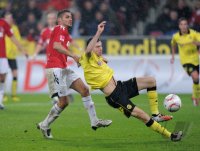 Fussball 1. Bundesliga  Saison 2010/2011: 1. FC Koeln - Borussia Dortmund