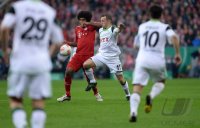 FUSSBALL DFB POKAL  Saison 2012/2013:  FC Bayern Muenchen - VfL Wolfsburg