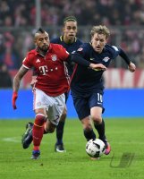 Fussball 1. Bundesliga Saison 16/17: FC Bayern Muenchen - RB Leipzig