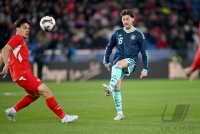 Fussball Tesspiel WM 2026 in Basel  Schweiz - Deutschland