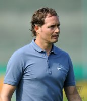FUSSBALL, DFB Pokal 1. Hauptrunde:  Trainer Marcus Sorg (SC Freiburg)