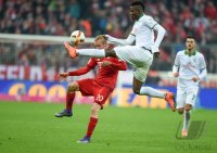 Fussball 1. Bundesliga Saison 15/16: FC Bayern Muenchen -  SV Werder Bemen