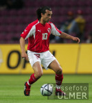 FUSSBALL  Testspiel Schweiz - Slovenien Hakan Yakin (CH) am Ball