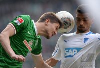 Fussball, 1. Bundesliga  Saison 2013/2014: SV Werder Bremen - 1899 Hoffenhein