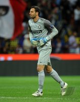 Fussball: Europa League Saison 2012/2013: Torwart Handanovic Samir (Inter Mailand)