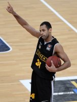 Basketball 1. Bundesliga 2012/2013:  Walter Tigers Tuebingen -Neckar Riesen Ludwigsburg