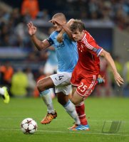 Fussball CHL  Saison 2013/2014: Manchester City - FC Bayern Muenchen