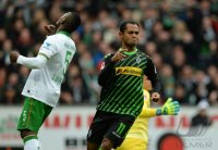 Fussball, 1. Bundesliga  Saison 2013/2014: SV Werder Bremen - Borussia Moenchengladbach