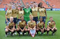 Fussball Frauen FIFA U 17  WM  2008  Paraguay - USA