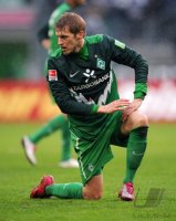 Fussball: 1. Bundesliga Saison 2010/2011: Bremen, HUNT