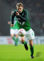 Fussball: 1. Bundesliga Saison 2010/2011: Werder Bremen, HUNT Einzelaktion