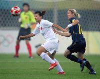 FUSSBALL  Olympia 2008   Vorrunde  Frauen  China - Schweden