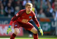 Fussball, 1. Bundesliga  Saison 2013/2014: SV Werder Bremen - Hertha BSC Berlin