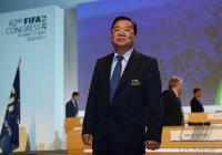 FUSSBALL 62. FIFA  Kongress in Budapest 2012: Vizepraesident CHUNG (Papua-Neuguinea, FIFA-Exekutivkomitee)