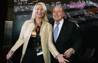 FIFA World Player Gala 2006: FIFA Praesident   Blatter (SUI) und  Freundin Ilona Boguska