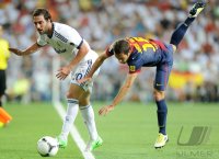 FUSSBALL Primera Division/Super Cup 2012: Real Madrid  - FC Barcelona