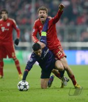 FUSSBALL INTERNATIONAL CHL ACHTELFINALE 12/13: FC Bayern Muenchen - FC Arsenal London