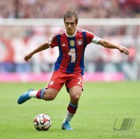 Fussball 1. Bundesliga Saison 14/15:  Philipp Lahm (FC Bayern Muenchen)