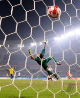 FUSSBALL  Olympia 2008  Peking  Halbfinale Brasilien - Deutschland