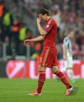 FUSSBALL INTERNATIONAL CHL VIERTELFINALE 12/13: Juventus Turin - FC Bayern Muenchen