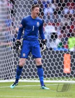 Fussball Europameisterschaft Achtelfinale 2016: Wales - Nordirland