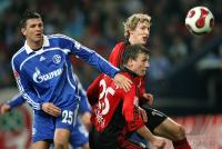 Fussball, 1. Bundesliga: Schalke - Leverkusen