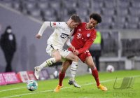 Fussball 1. Bundesliga Saison 20/21: FC Bayern Muenchen - TSG 1899 Hoffenheim