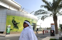 Fussball AFC Asian Cup 2011:  Uebersicht vom Al Sadd Stadion in Doha