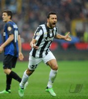 FUSSBALL SERIE A 2012/2013: JUBEL Quagliarella Fabio (Juventus Turin)