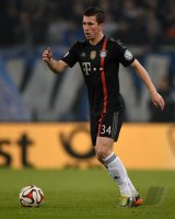 Fussball, DFB Pokal  Saison 2014/2015: Hamburger SV - FC Bayern Muenchen