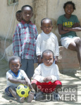 Namibia - Kinder beim Fussball