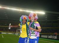 Fussball International  5. FIFA Frauen Weltmeisterschaft 2007 in ChinaBrasilien - DaenemarkBrazil vs. Denmark