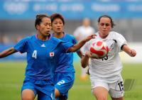 FUSSBALL  Olympia 2008   Vorrunde  Frauen   Neuseeland - Japan
