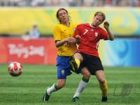 FUSSBALL  Olympia 2008   Vorrunde  Maenner   Brasilien - Belgien