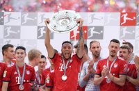 Fussball 1. Bundesliga Saison 17/18: Meister FC Bayern Muenchen