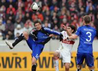 FUSSBALL  1. BUNDESLIGA  09/10    VfB Stuttgart - Hamburger SV