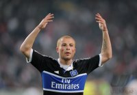 Fussball 1. Bundesliga  Saison 2011/2012 : JUBEL  Goekhan Toere (Hamburger SV)